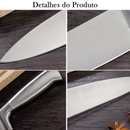 Conjunto De Facas Para Cozinha, 7Peças+1 suporte