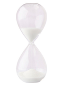 Ampulheta de Vidro Decorativa Várias Cores 15 Minutos Timer de Areia Relógio Decoração