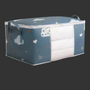[75L] Caixa Saco Organizador Cobertor Casaco Guarda Roupa Ecológico Anti-Poeira Umidade Insetos Multiuso. OG-121-BC