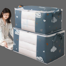 [75L] Caixa Saco Organizador Cobertor Casaco Guarda Roupa Ecológico Anti-Poeira Umidade Insetos Multiuso. OG-121-BC