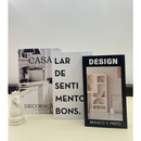 Kit 3 Caixas Livro Decorativas Organizadoras