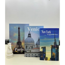 Kit 3 Caixas Livro Decorativas Organizadoras