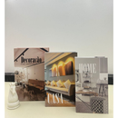 Kit 3 Caixas Livro Decorativas Organizadoras