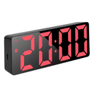 Relógio Despertador Digital LED de Mesa com Temperatura