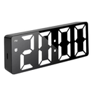 Relógio Despertador Digital LED de Mesa com Temperatura