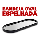 Bandeja Espelhada Decorativa Multiuso – Banheiro, Lavabo e Penteadeira