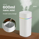Umidificador de Ar 2L com Aromatizador, LED e 2 Saídas