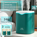 Umidificador de Ar 2L com Aromatizador, LED e 2 Saídas