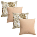 Kit 4 Almofadas Decorativas Gorgurinho 50x50cm com Enchimento