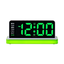 Relógio Despertador Digital LED de Mesa com Temperatura