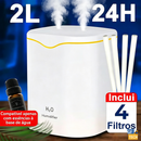 Umidificador de Ar 2L com Aromatizador, LED e 2 Saídas