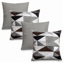 Kit 4 Almofadas Decorativas Gorgurinho 50x50cm com Enchimento