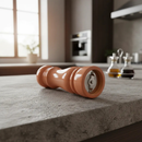 Moedor Manual de Sal e Pimenta Cerâmica 15cm Verde Laranja Turquesa Cozinha Gourmet Premium Luxo