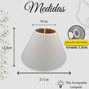 Kit 2 Abajur Quarto Luminária de Cabeceira Decoração Casa