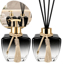Kit 2 Vidros Estrela Degradê Preto 280ml – Sabonete e Difusor