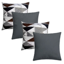Kit 4 Almofadas Decorativas Gorgurinho 50x50cm com Enchimento
