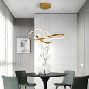 3 Cores (110V-220V) Lustre De Teto Nórdico De Luxo Lustre Para Sala De Jantar e Estar Lustre