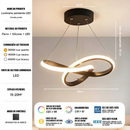 Lustre de Teto LED Nórdico Moderno 3 Cores — 110V/220V