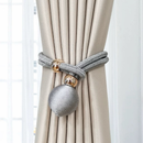 Prendedor de Cortina com Bola Decorativa Sem Furo Elegante e Moderno