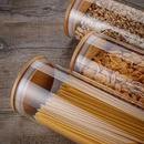 Kit Potes Herméticos Electrolux Porta Mantimentos com Tampa de Bambu para Cozinha