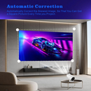 Projetor HY300 Original Portátil Smart Android 11 4K Ultra HD HDMI Wifi Bluetooth Alto Falante Embutido