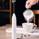 Batedor Misturador Mixer Elétrico para Bebidas Leite Café Clara de Ovo 2 em 1