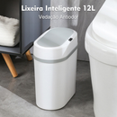 Lixeira Automática 12 Litros Com Sensor Infravermelho Tampa Para Cozinha Banheiro Escritório Quarto CYD
