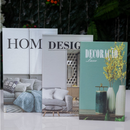 Conjunto de Caixa Livro Decorativa Organizadora Para Joias e Documentos 3pcs Papel