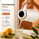 Garrafa Térmica Inox 1L com Display LED para Chá e Café
