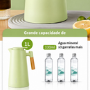 Garrafa Térmica Inox 1L com Display LED para Chá e Café